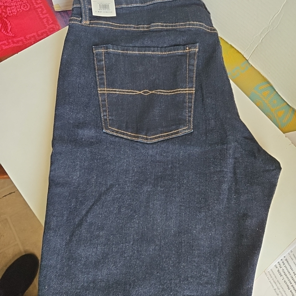 Men's 221 Lucky Brand straight fit 2 way-stretch Jeans W38 L30